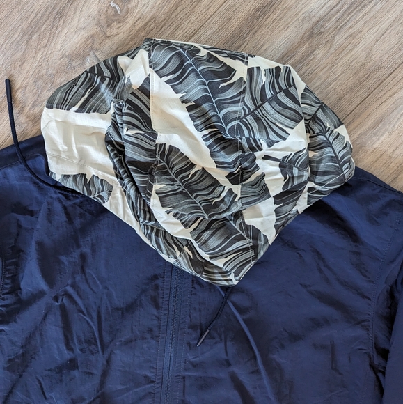 Herschel light zip up jacket - Indigo Blue - Size Medium - Picture 9 of 10